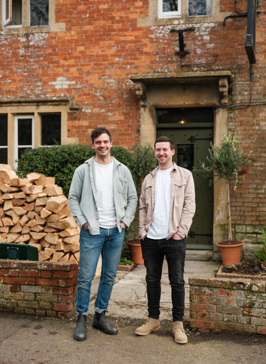 hospitality staff standing together outside